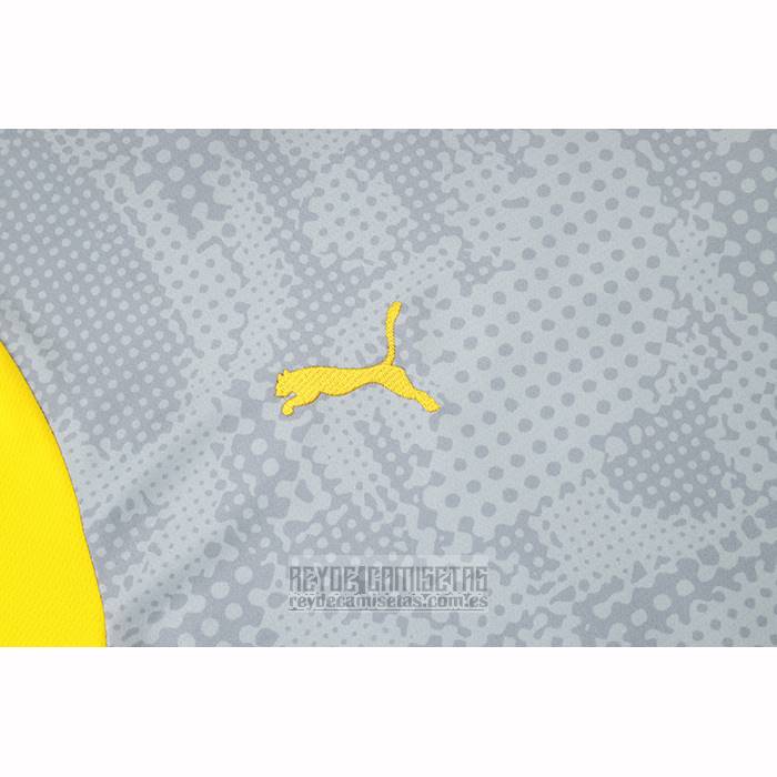 Chandal del Borussia Dortmund Manga Corta 2025-2026 Gris - Pantalon Corto